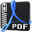 Logotipo de fusão de PDF gratuito