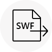 Gerar arquivo SWF sem perdas