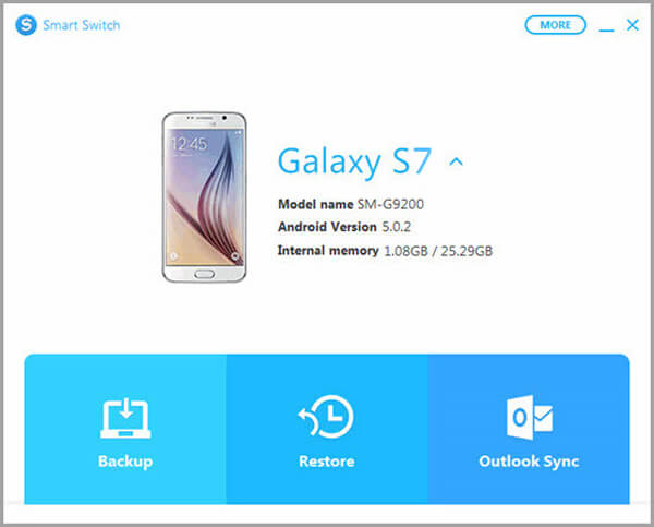 Software de desktop Samsung Smart Switch