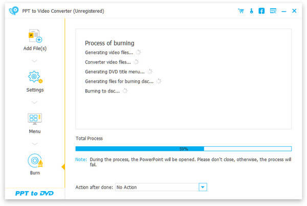 Converter PPT para DVD