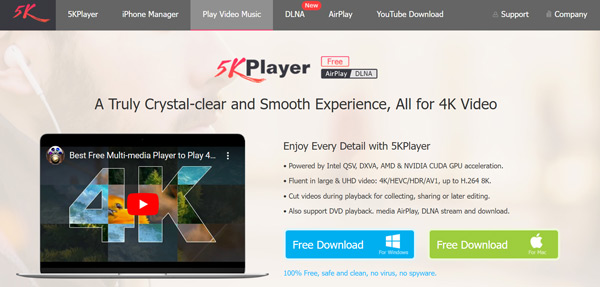 Site do 5kPlayer