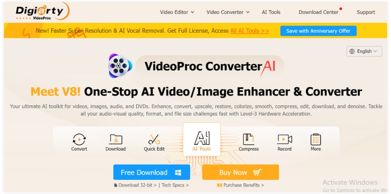 Conversor Videoproc AI