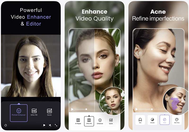 Aplicativo Airvid AI Quality Enhancer Pro para iPhone
