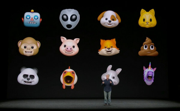 Personagens Animoji