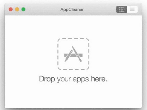 Captura de tela do AppCleaner