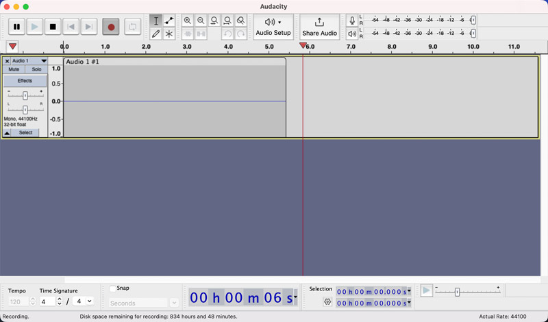 Gravar áudio do computador com o Audacity Capturar voz