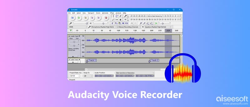 Gravador de Voz Audacity