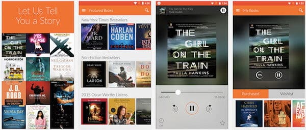 Aplicativo Audiobooks.com