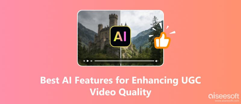 Melhores recursos de IA para aprimorar a qualidade de vídeos UGC