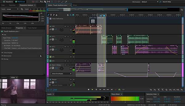 Melhor software de edição de áudio - Adobe Audition