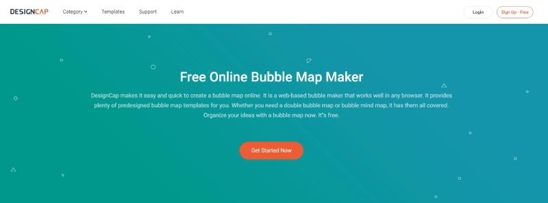 Criador de mapas de bolhas