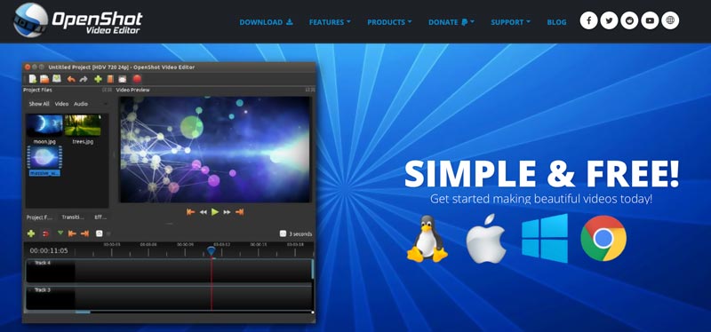 Access OpenShot Video Editor