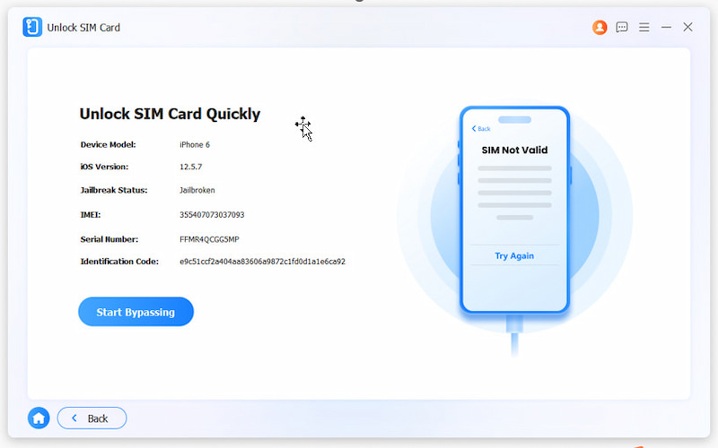 Desbloquear inicialização do SIM ignorando