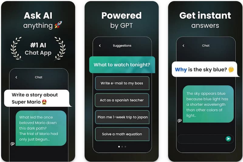 Ask AI Chat with GPT Chatbot