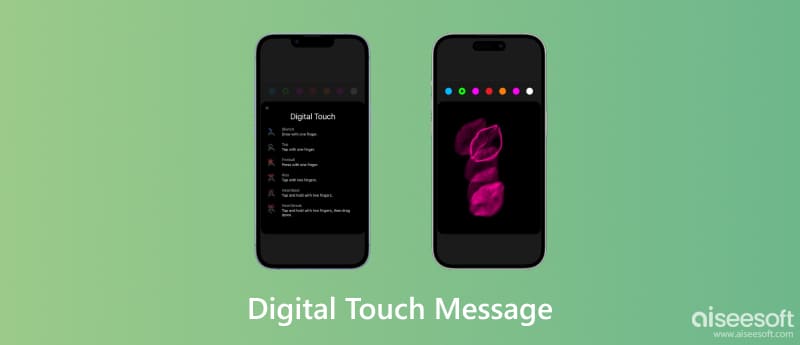 Mensagem de toque digital