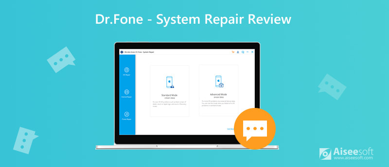 Revisão do reparo do sistema Dr.Fone