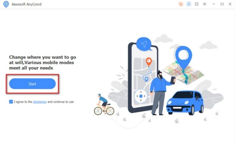 Pressione para iniciar