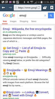 Emojis para Android