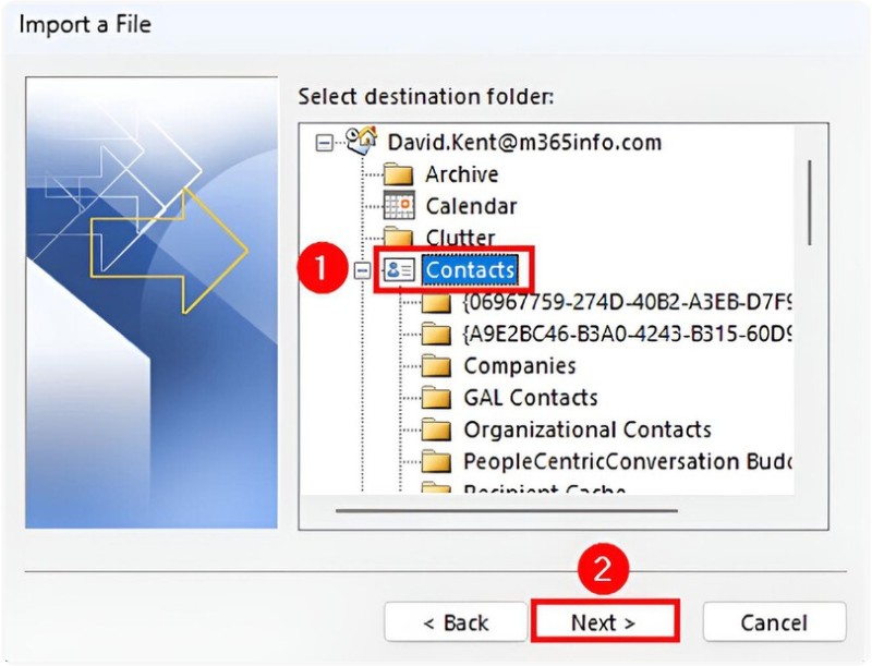 Selecione o arquivo CSV