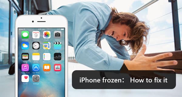 Conserte um iPhone Congelado