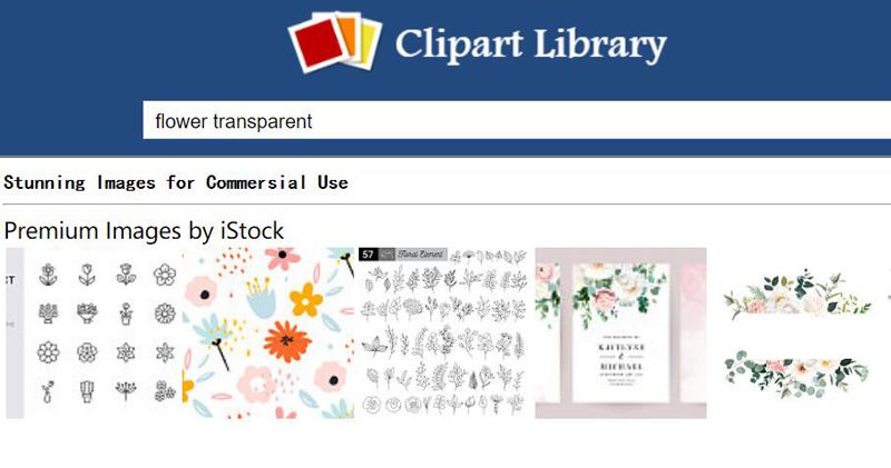 Biblioteca de Clipes Flor Fundo Transparente