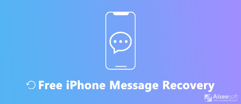 Recuperação gratuita de mensagens do iPhone