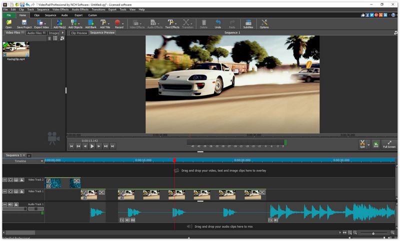 Editor de Vídeo VideoPad