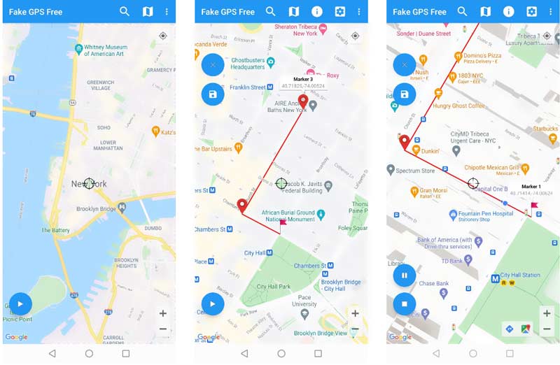 Falso GPS Go Location Spoofer App Android