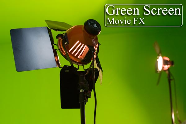 Efeitos de filme de tela verde