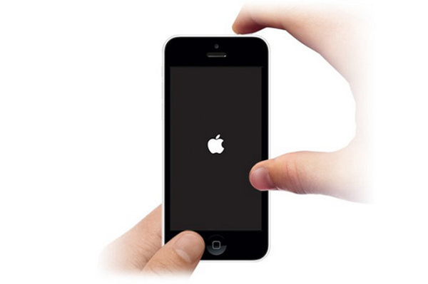 Hard Reset do iPhone corrige a tela branca do iPhone