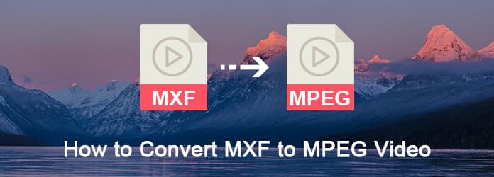 Converter MXF para vídeo MPEG