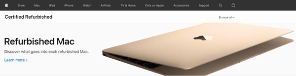 Apple certified Refurbished Mac