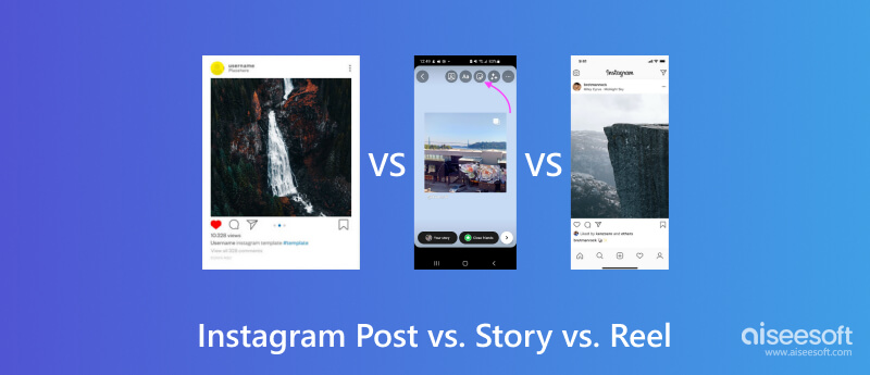 Postagem no Instagram vs História vs Reel