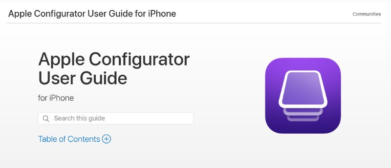 Instalar o Apple Configurator