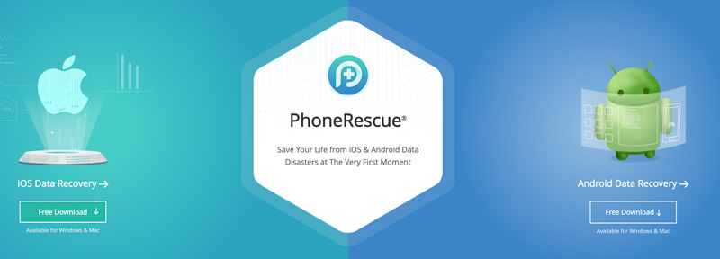 Software de restauração do iPhone PhoneRescue
