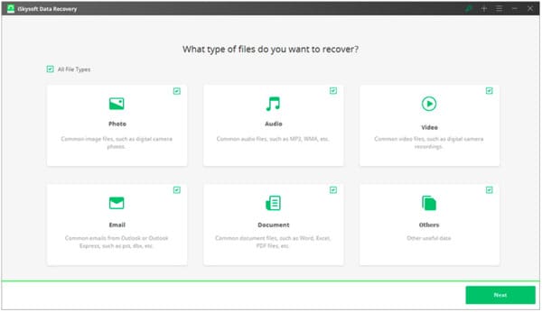 Recuperação de Dados Iskysoft