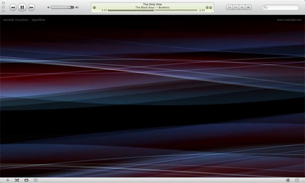 Aeon iTunes Visualizador