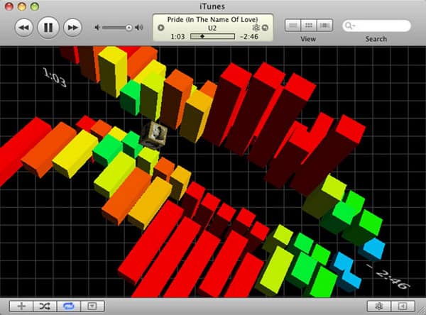 Cubismo iTunes Visualizer