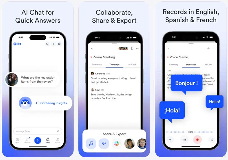 Otter AI Transcribe Voice Notes App