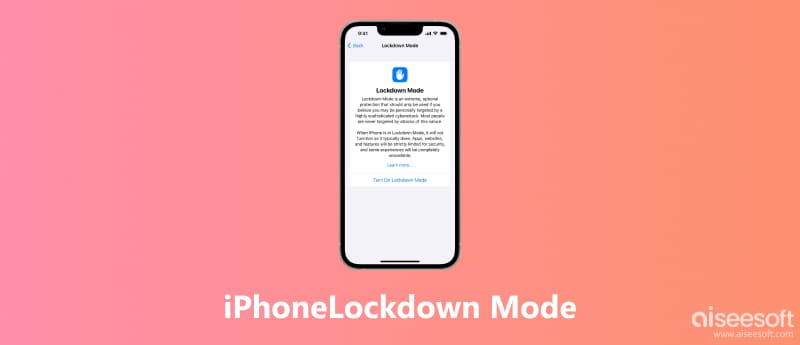 Modo de bloqueio do iPhone