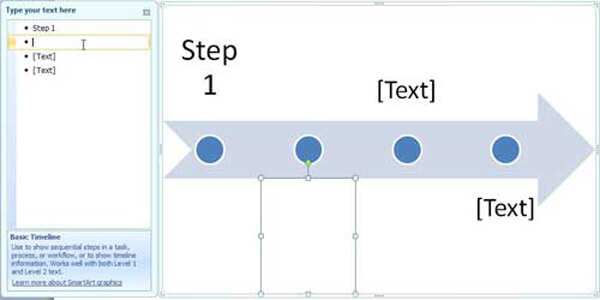 Faça uma linha do tempo no PowerPoint