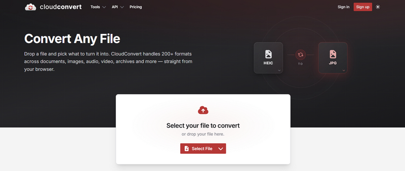 Conversor CloudConvert