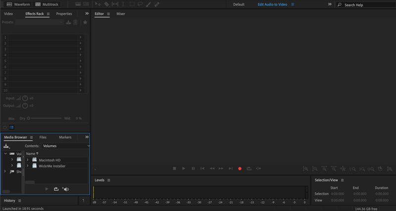 Adobe Audition Record MP3 Audio