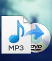 Gravador de MP3 para DVD