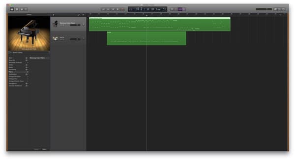 Software de edição de música para Mac - GarageBand