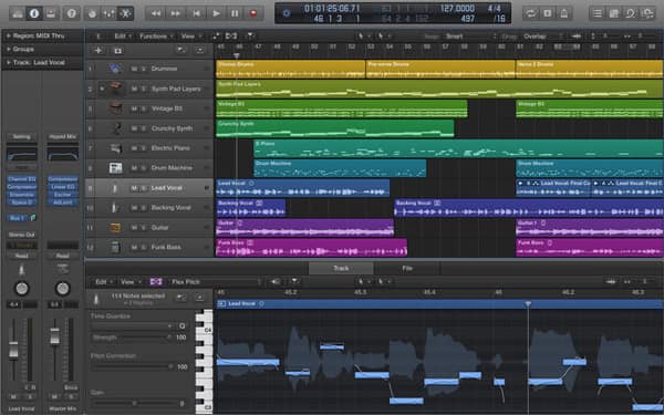 Software de edição de música para Mac - Logic Pro X