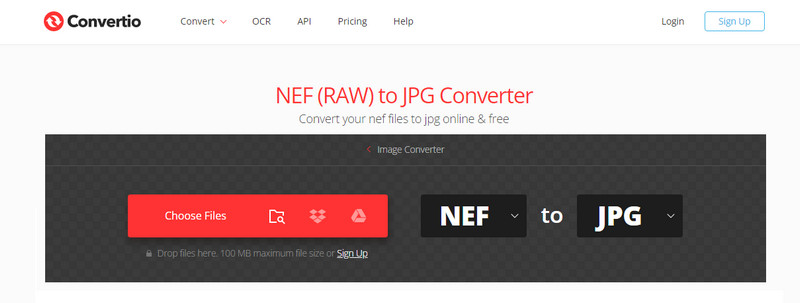 Converter NEF para JPG