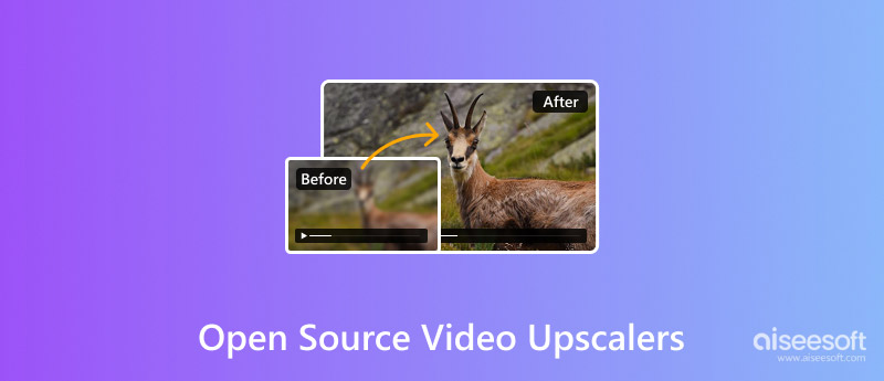 Upscaler de vídeo de código aberto