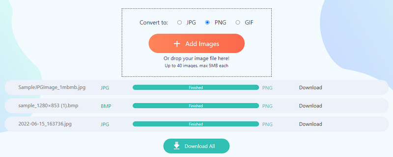 Converter fotos em PNG