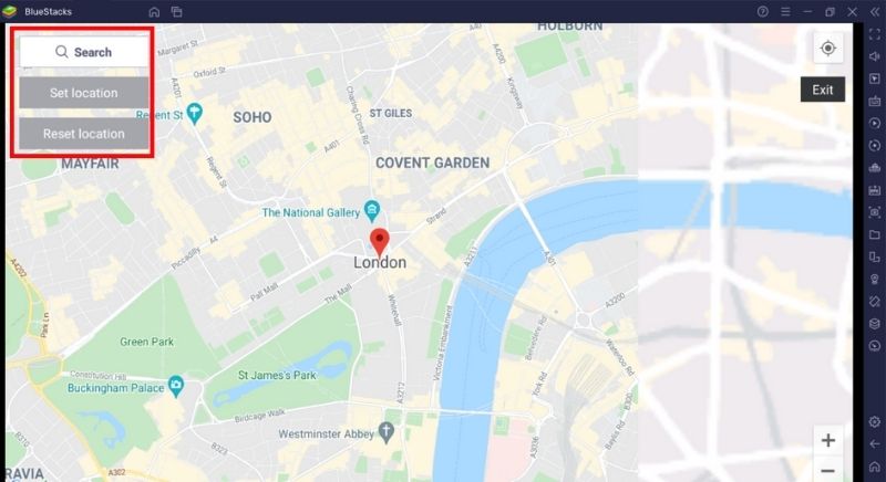Acesse as Configurações de Localização
